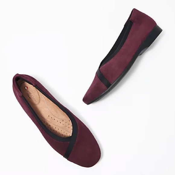 NIB Clarks Un Darcey Ease Slip On Ballet Flats - Picture 11 of 12